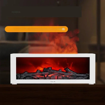 Mały kominek domowy