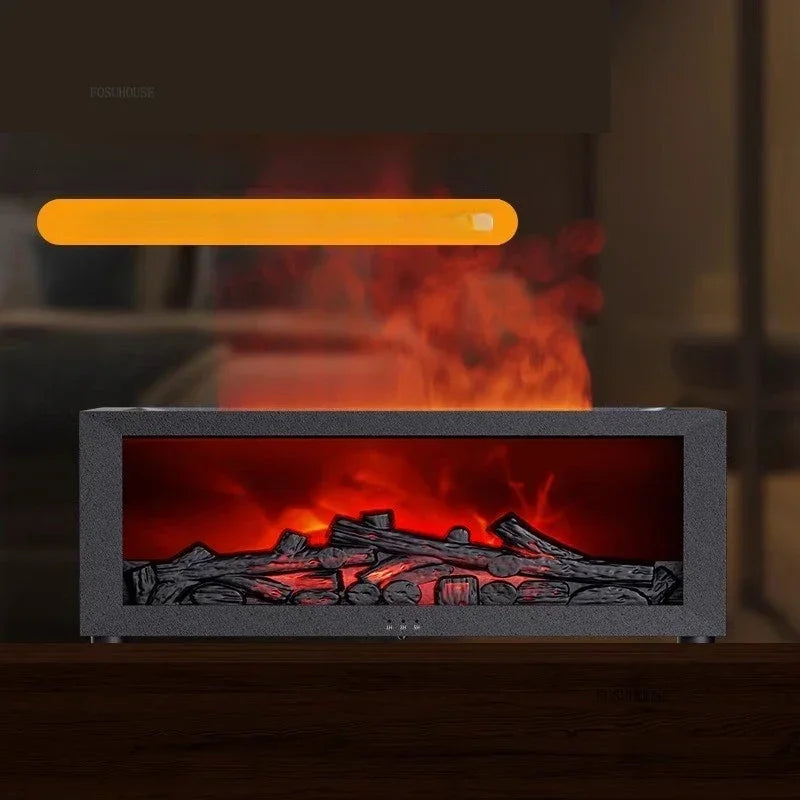 Mały kominek domowy