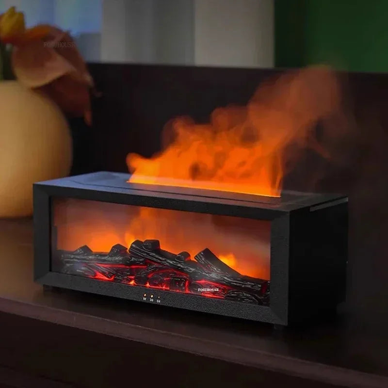 Mały kominek domowy