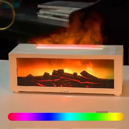 Mały kominek domowy