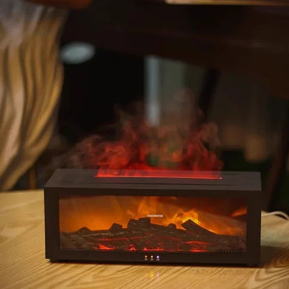 Mały kominek domowy